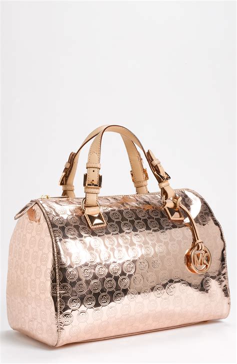 michael kors tasche gold rose